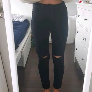 Zara Basics Denim High Rise Skinny